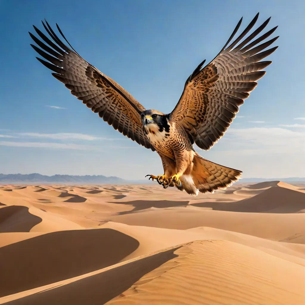 The Falcon of the Desert