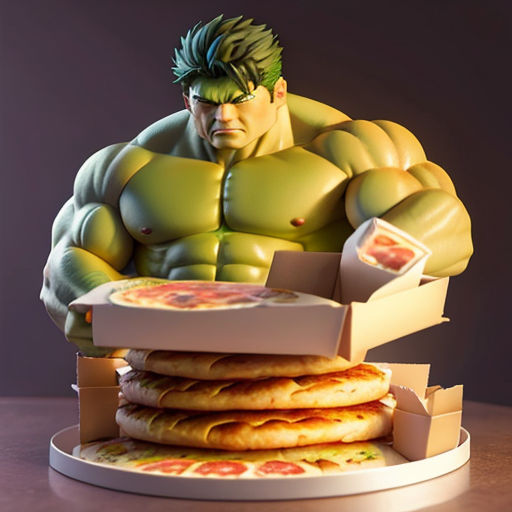 Hulk's Pizza Frenzy