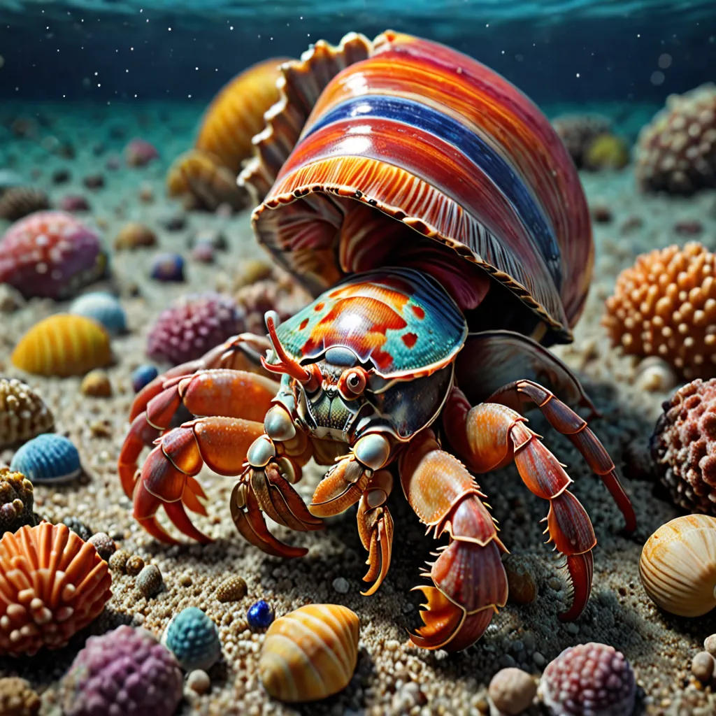 The Brave Hermit Crab