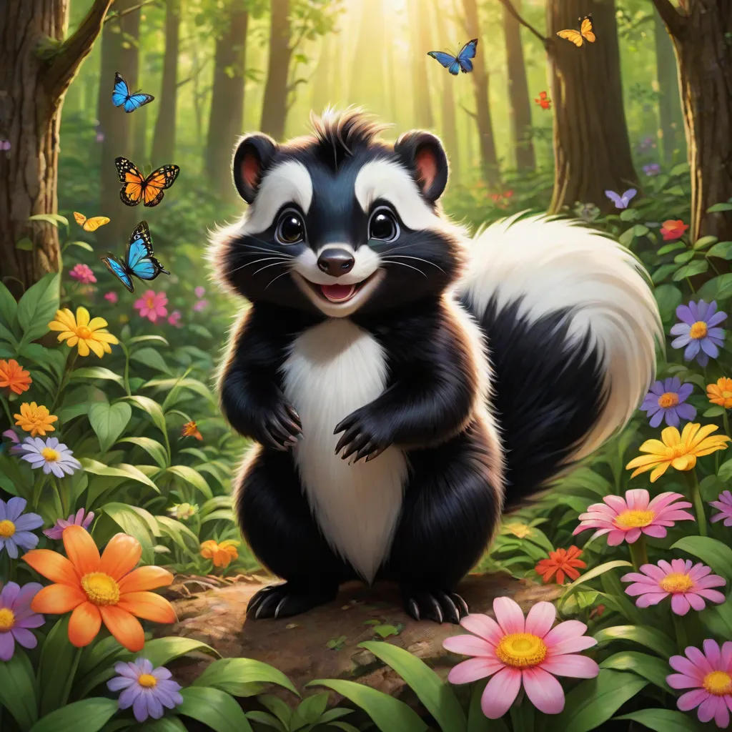 The Skunk Who Wanted Friends