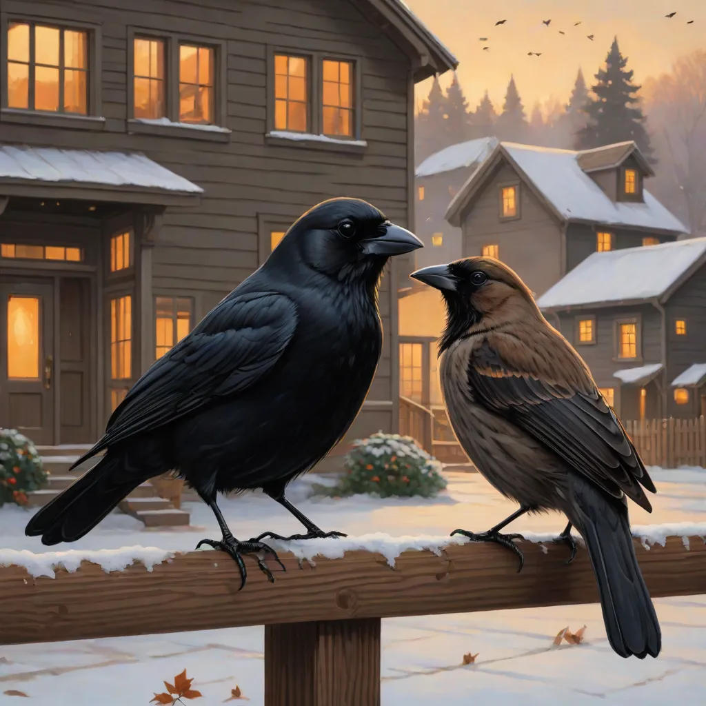 The Crow and the Sparrow