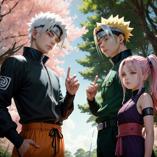 FILHO DO NARUTO E DA SAKURA COMO ASSIM? - FAMILIAS DE NARUTO