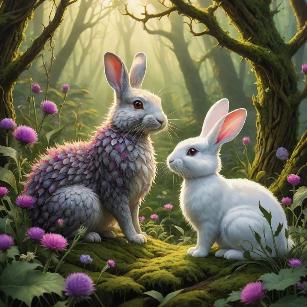 The White Rabbit and the Serpent's Secret
