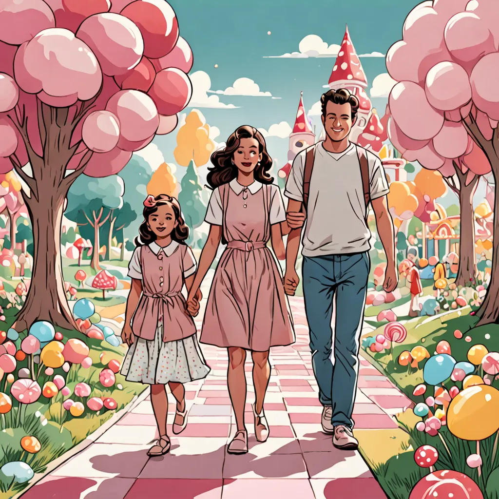 The Magical Adventure in Candyland
