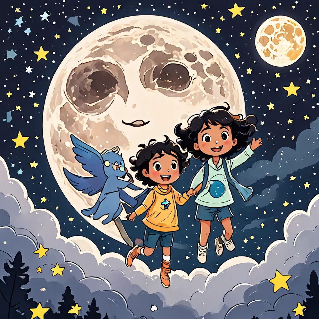 The Moonlit Adventures of Sparkle the Star