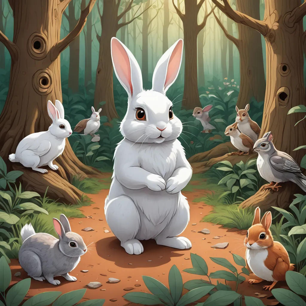 The Lost Little Rabbit