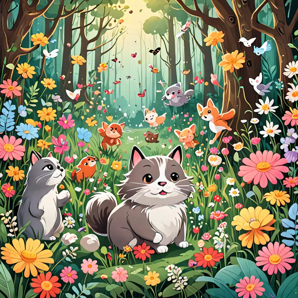 The Adventures of Whiskers and Fluffy: Bedtime Stories for Kids