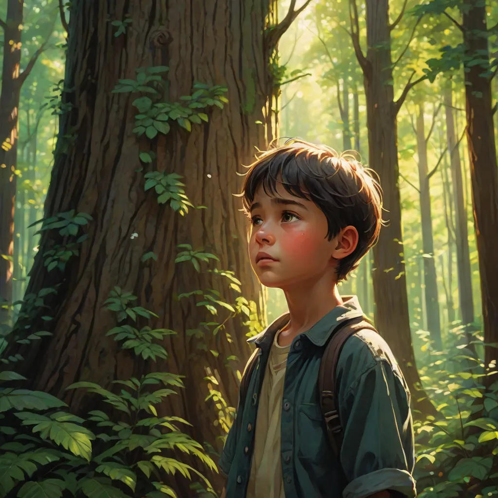 The Boy in the Whispering Woods