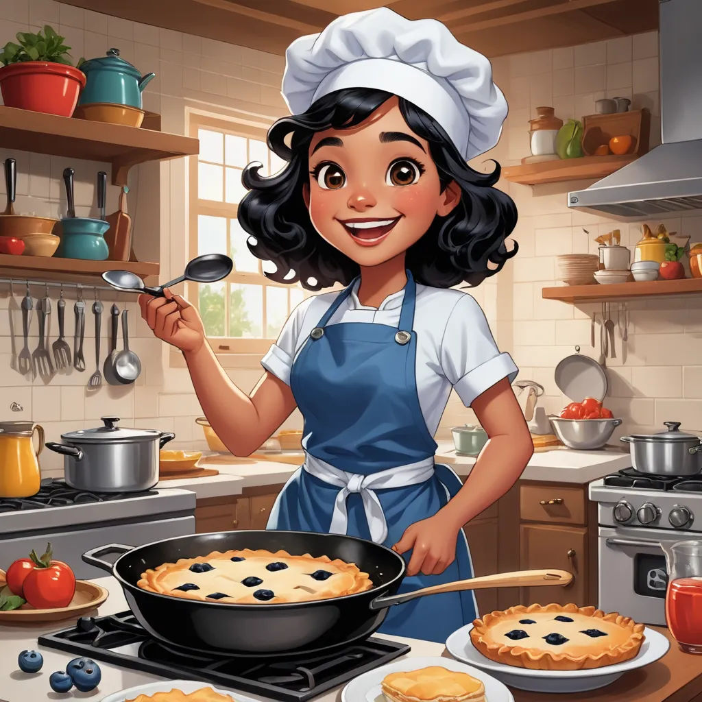 The magic cookbook story