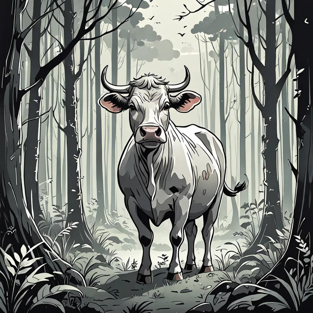 The Cow Without a Color