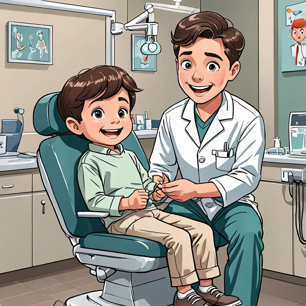 Tommy's Brave Dentist Adventure
