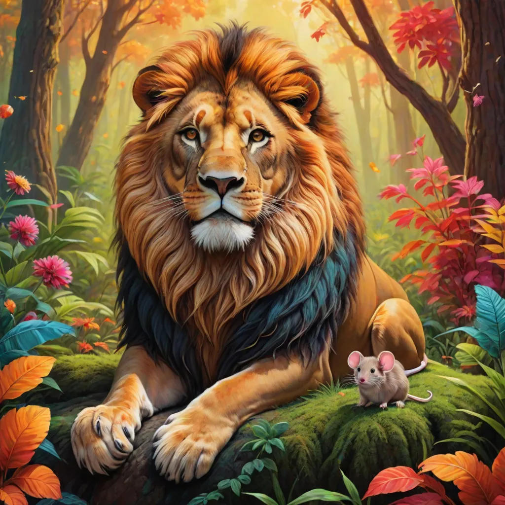 The Lion and the Mouse: A Tale of Unlikely Friendship