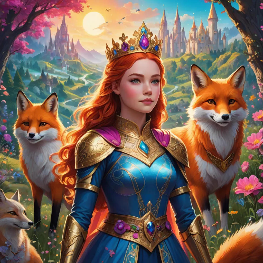 The Brave Princess and the Friendship Crown