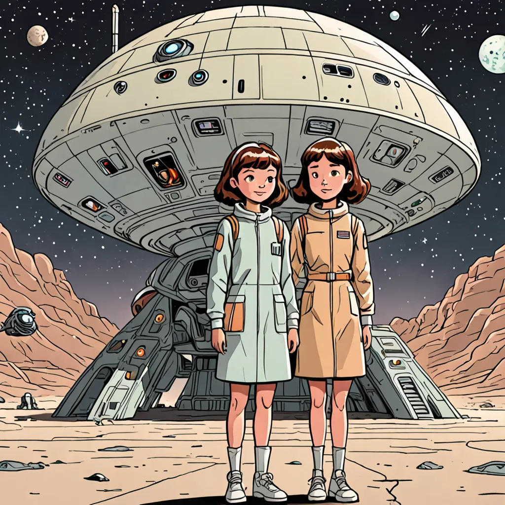 Sarah and Ava's Martian Adventure
