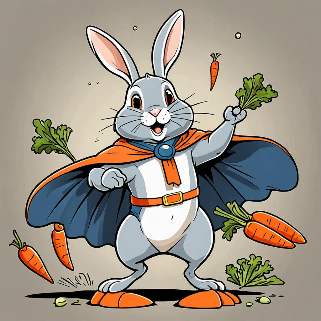 The Hilarious Adventures of Hoppy the Rabbit