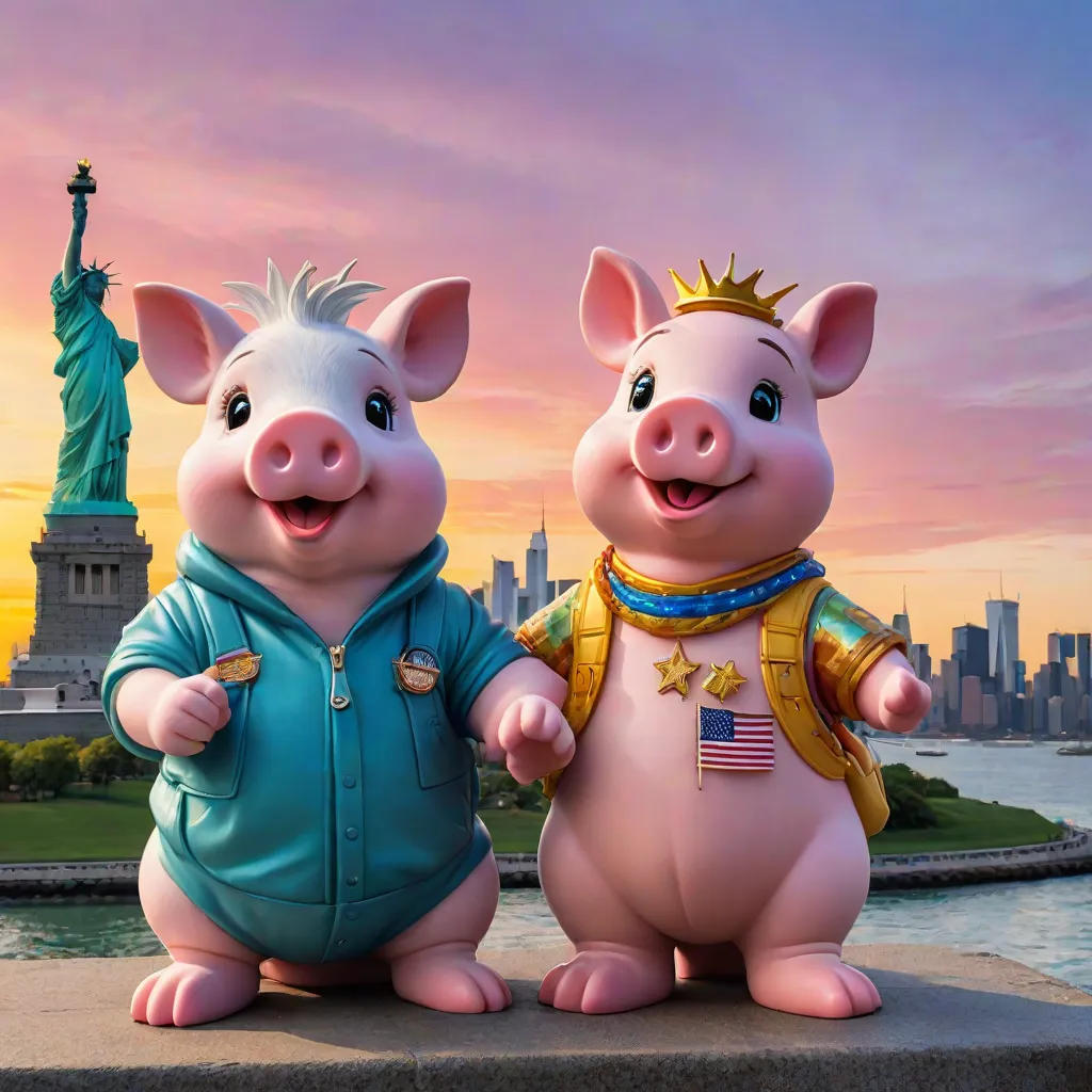 Piggie And Duckie's Big New York City Adventure