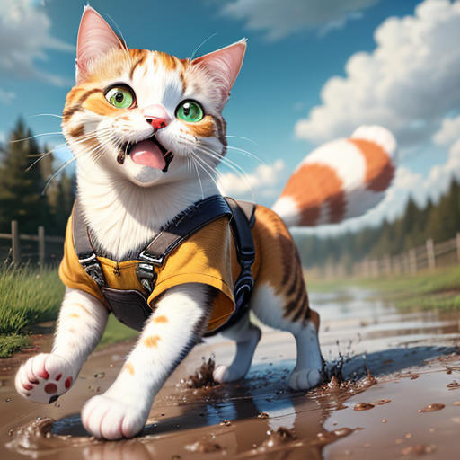 The Muddy Misadventures of Whiskers