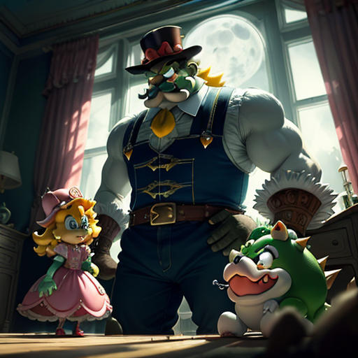 Bowser's Halloween Redemption