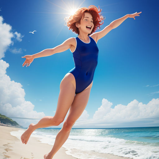 the life-changing magic of wearing the swimsuit