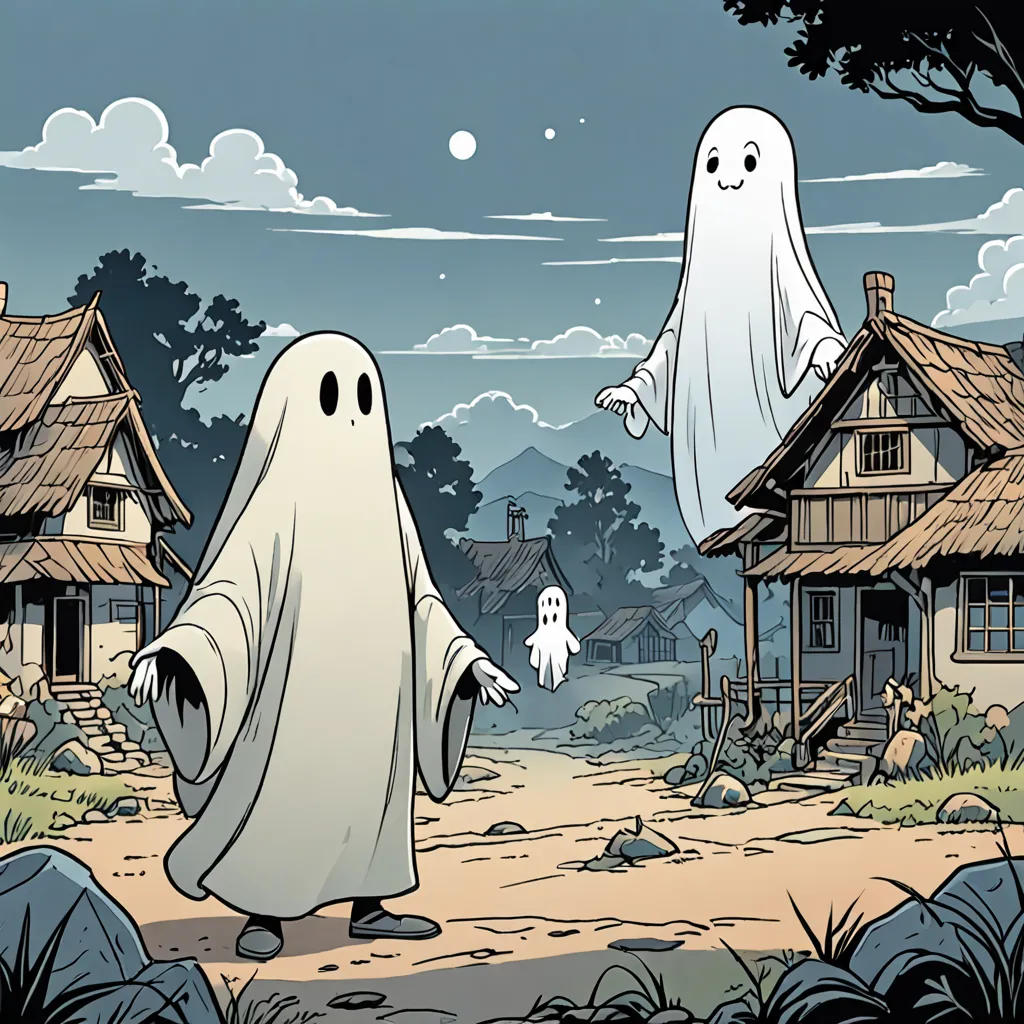 The Brave Boy and the Friendly Ghost