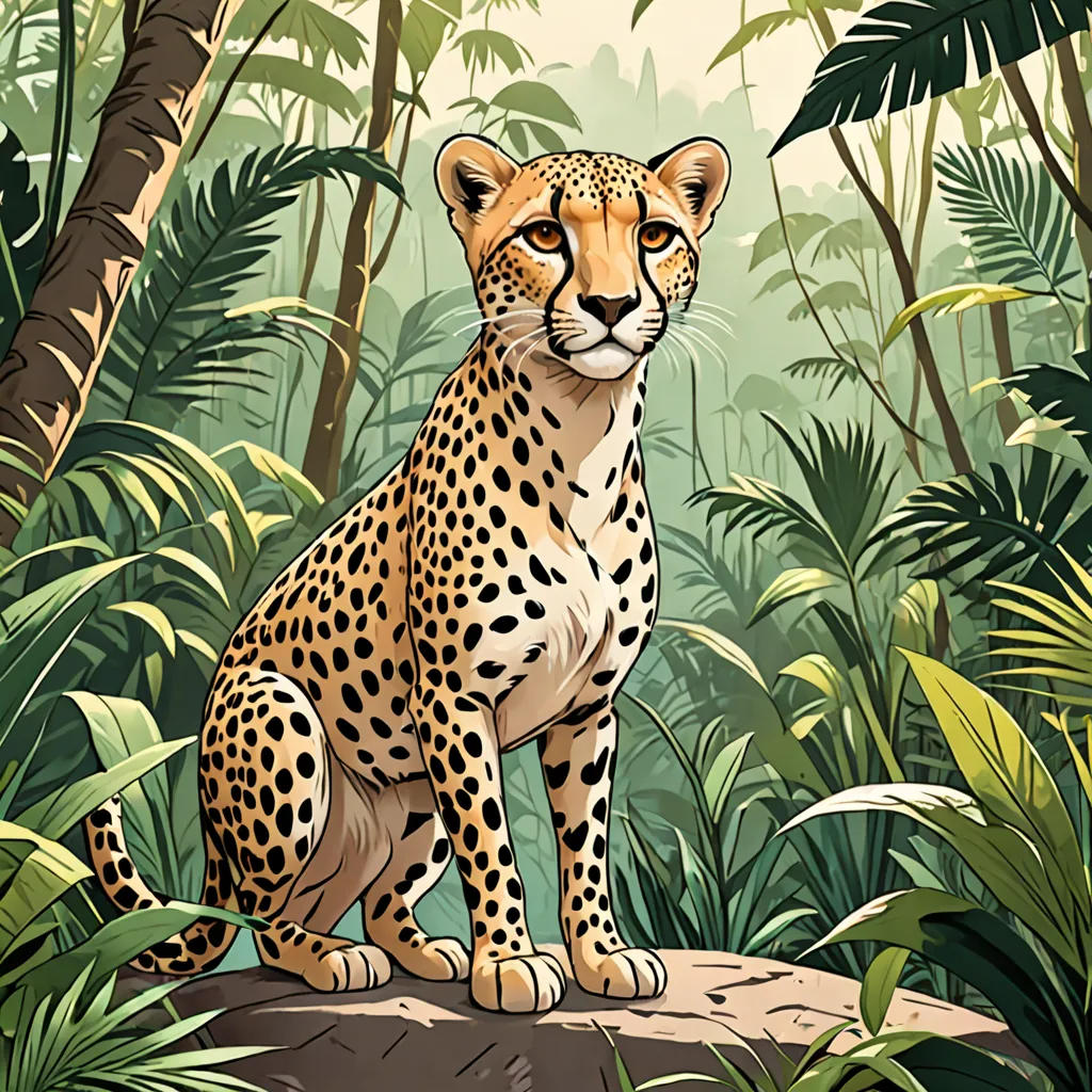 The Brave Little Cheetah