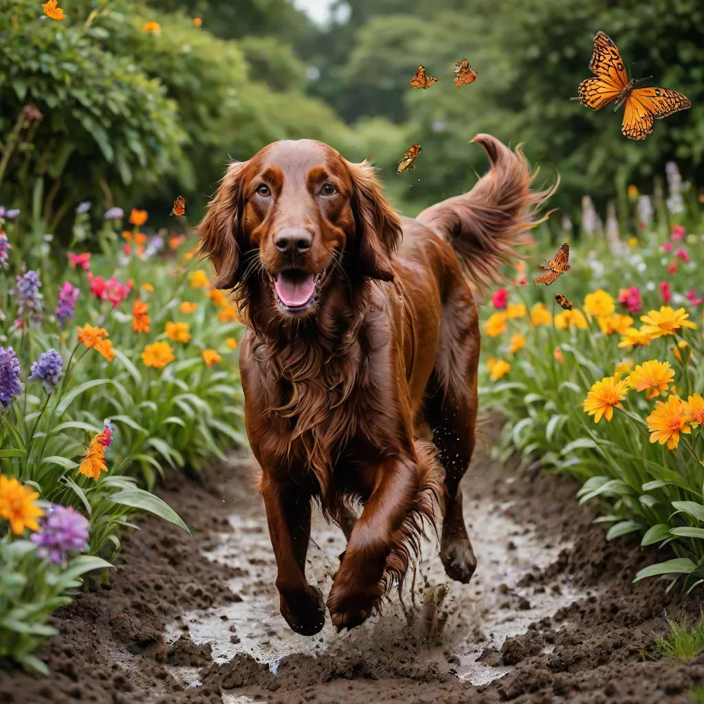 River the Rambunctious Setter