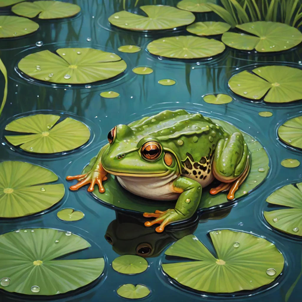The Brave Little Frog