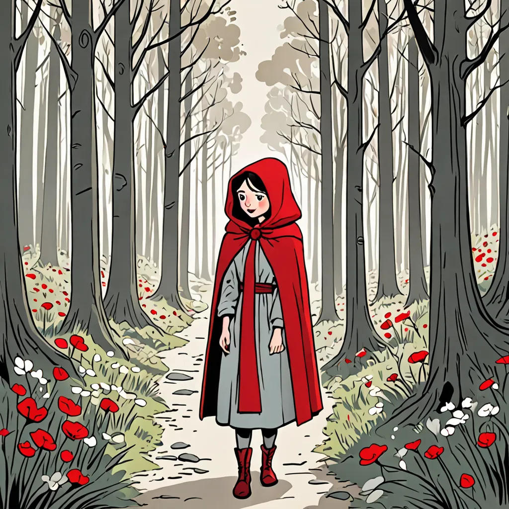 Chapeuzinho Vermelho e o lobo mau