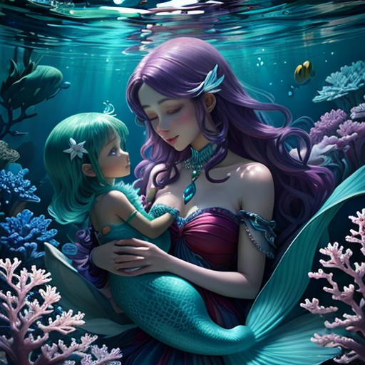 The Mermaid's Magical Friendship