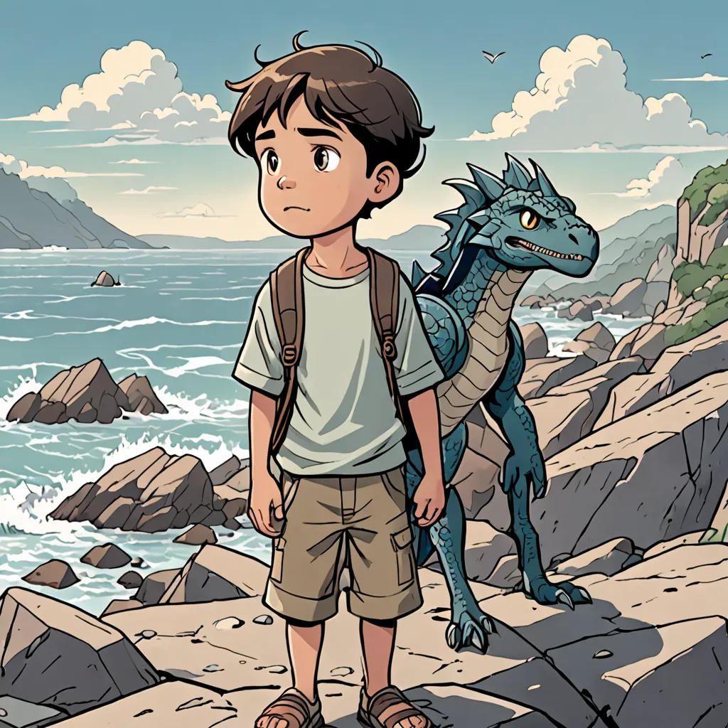 The Boy and the Sea Monster