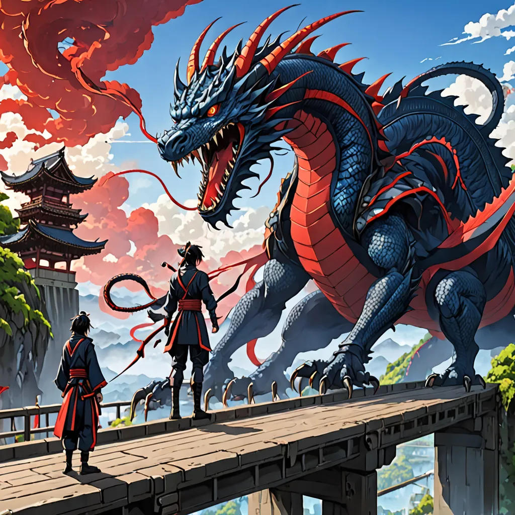 The Samurai and the Sea Dragon