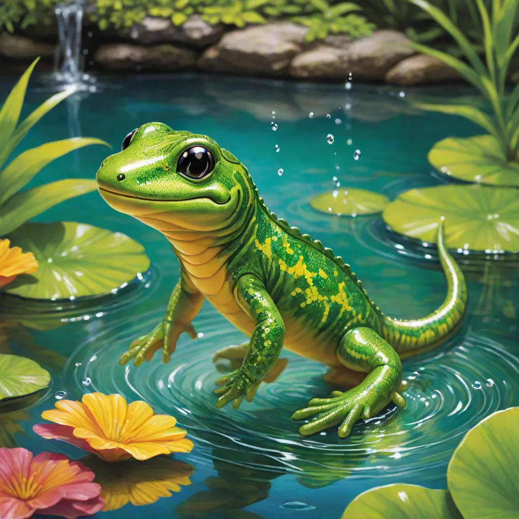 The Salamander's Leap of Faith