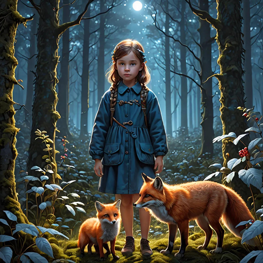 The Friendly Fox and the Magic Berry