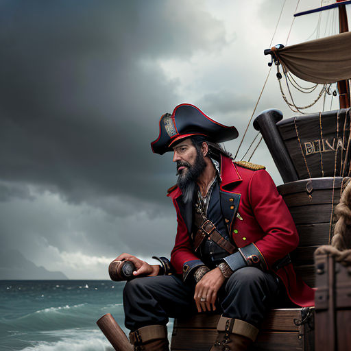 The Pirate Ship and the Secret Treasure Island