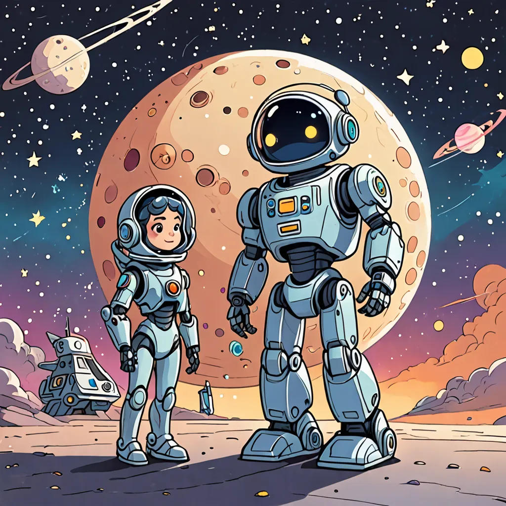 Luna and Leo's Adventures: Space Explorers