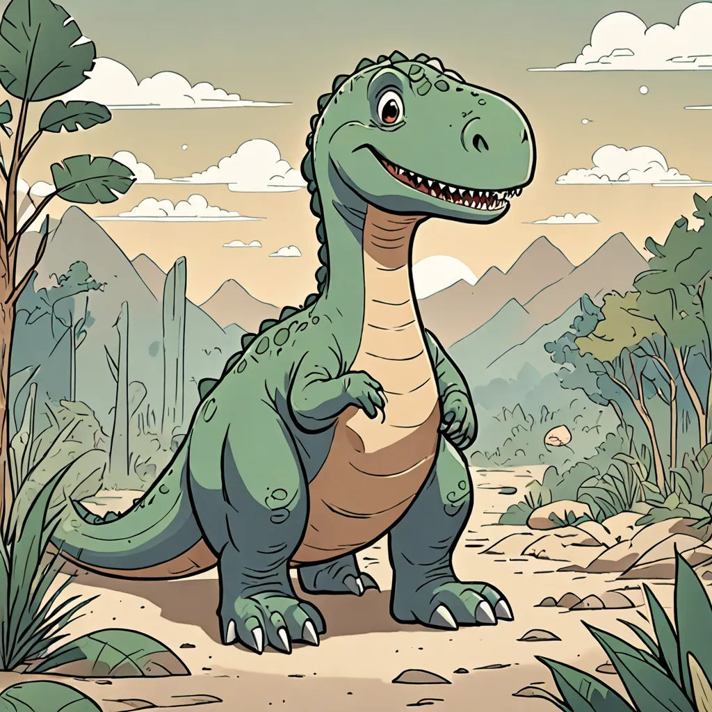 Eli and the Sad Dinosaur