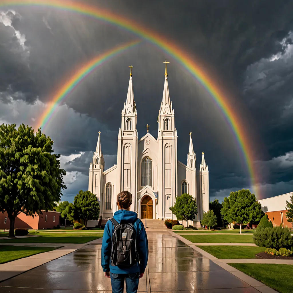 Rainbow in the Storm