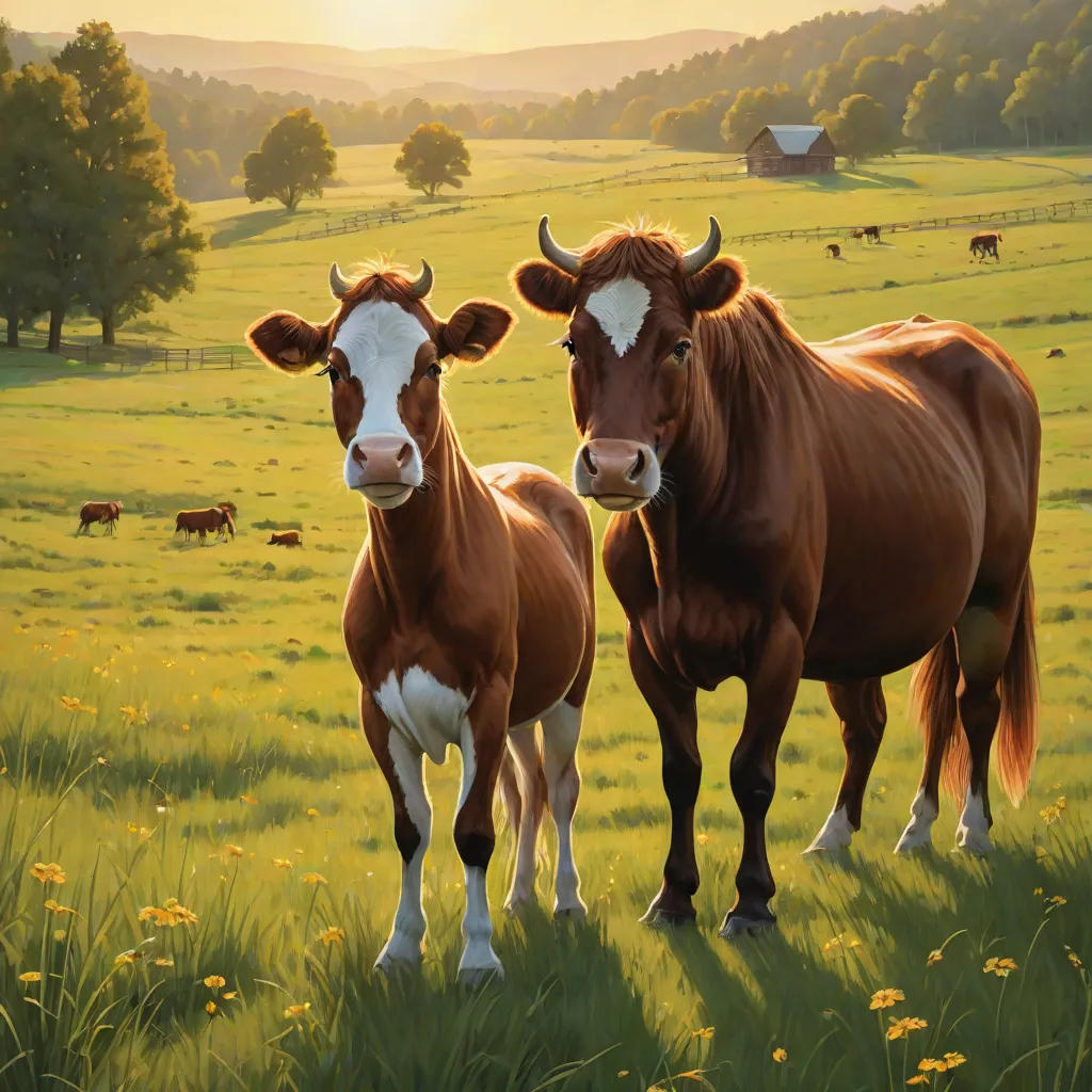 Hank and Dolly: Friends on the Farm