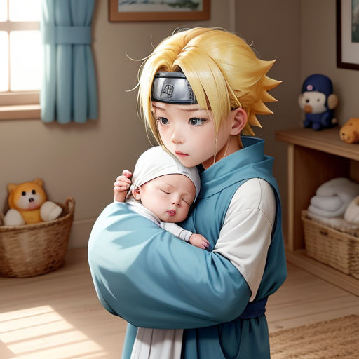 O filho do Hokage Naruto Uzumaki