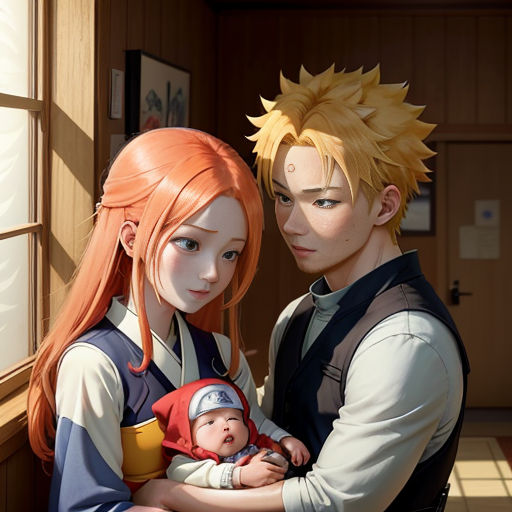 NARUTO CONHECE SEU PRIMEIRO FILHO, HIRUTO UZUMAKI! 