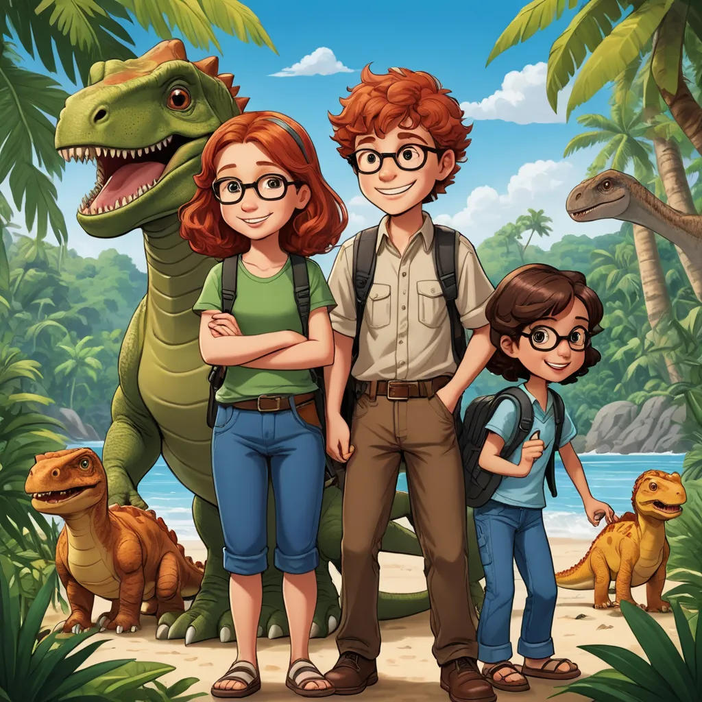 The Island of Friendly Dinosaurs