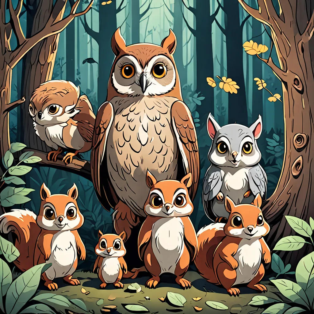 The Guardians of the Enchanted Forest