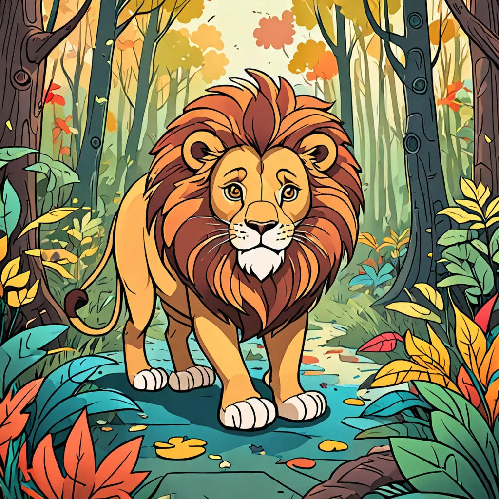 The Lion and the Donkey King