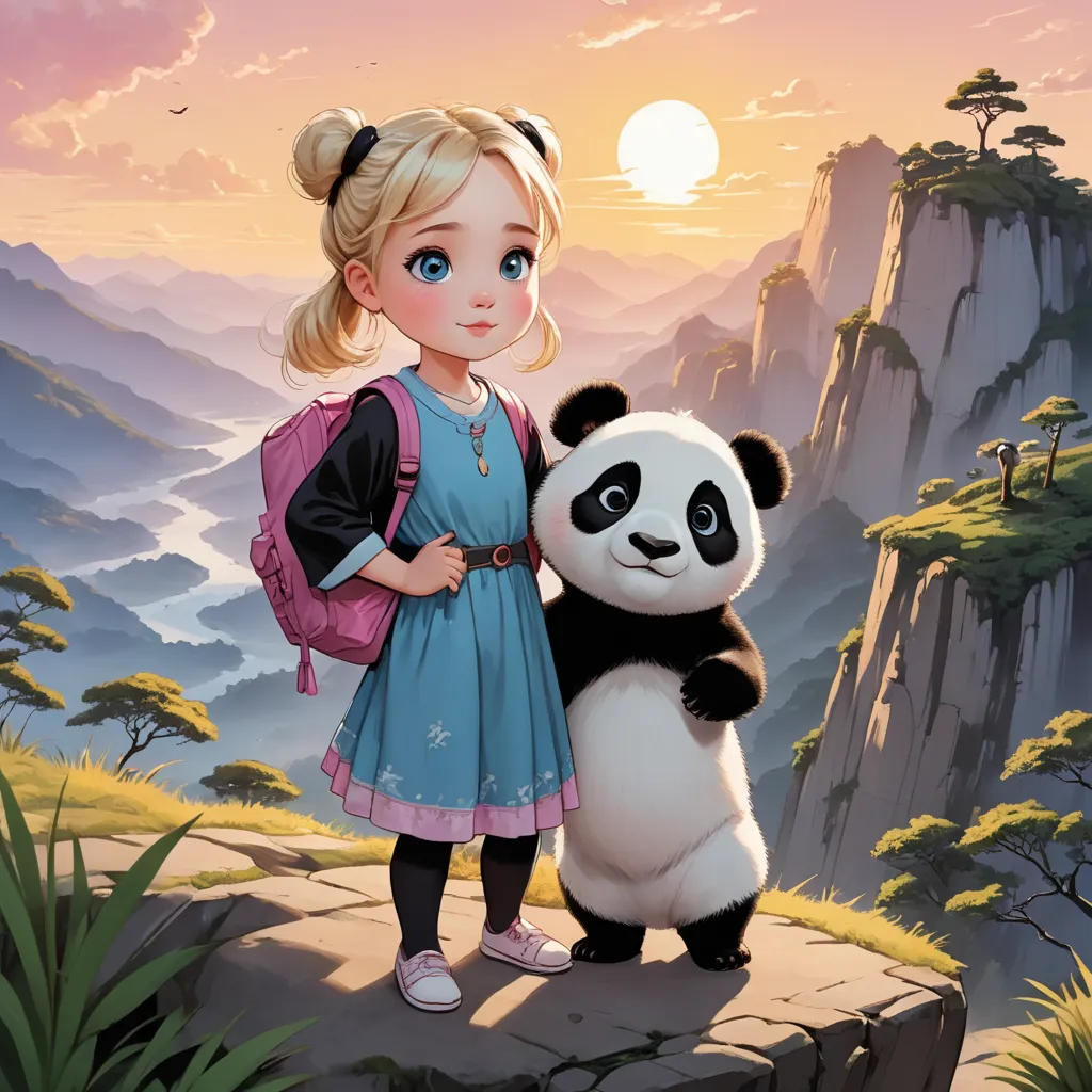 The Adventure of Lila and the Panda