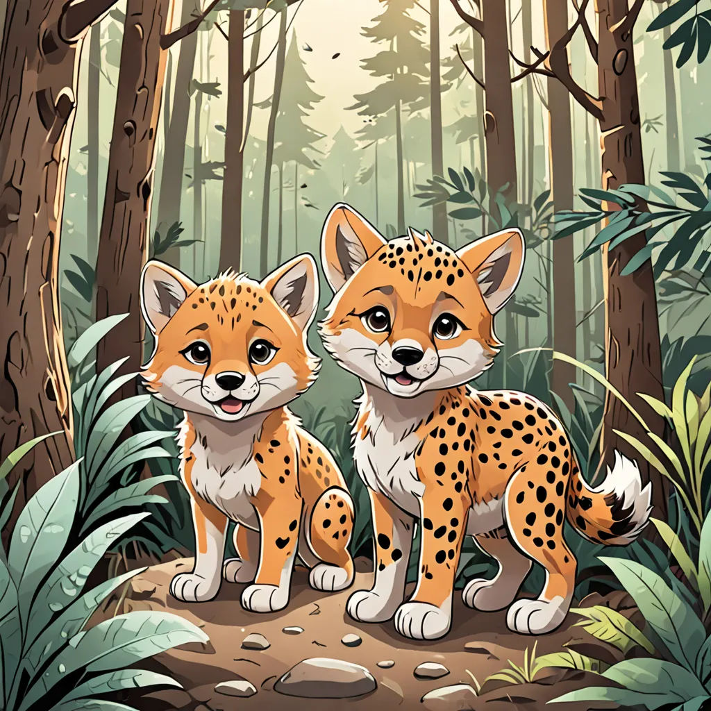 The Outcast Wolf and the Lost Cheetah Cub