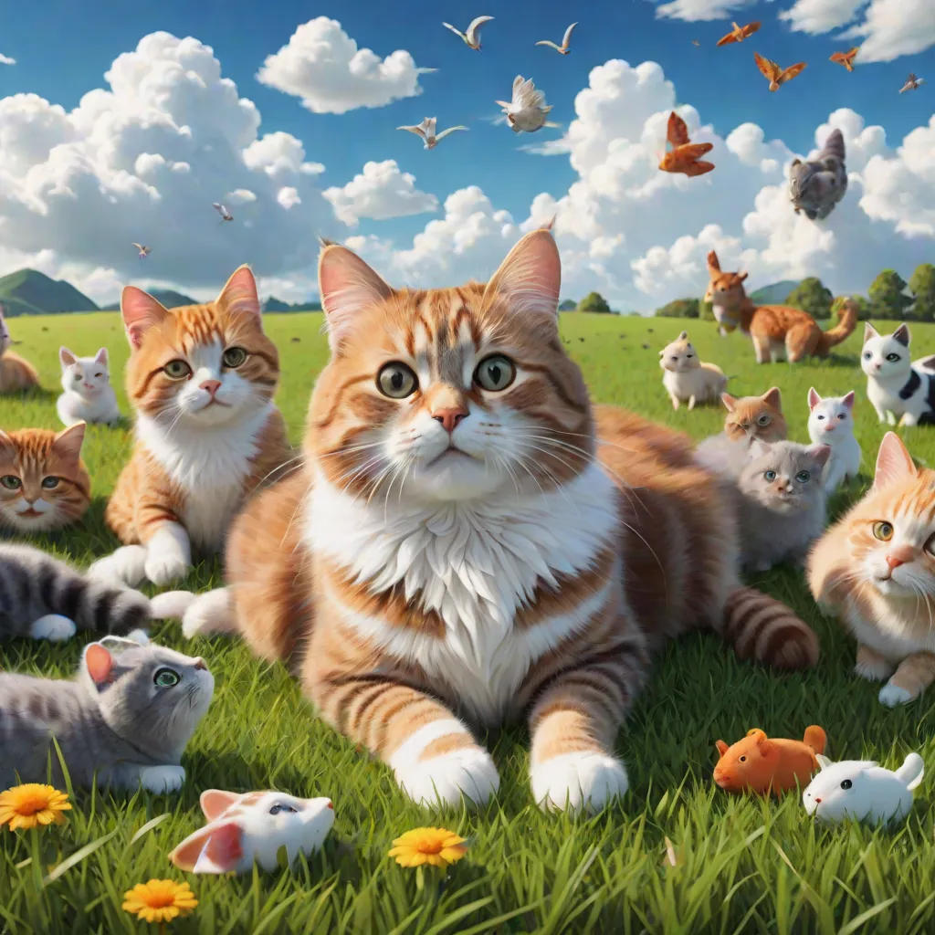 The Cloud Watching Cat