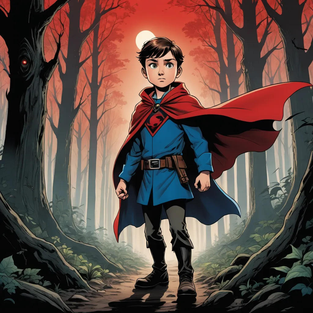 The Brave Little Hero: Saving Village Green from the Shadow Demon