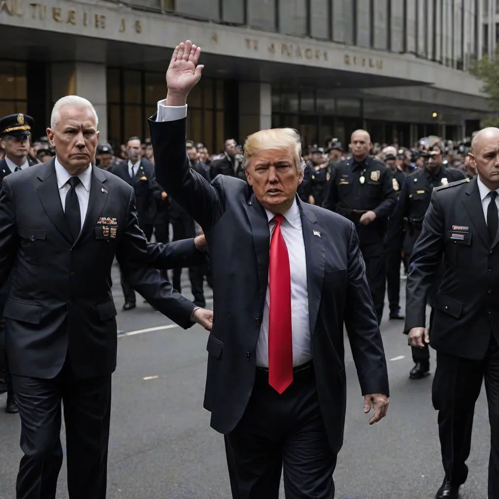 a group of men in suits and ties walking down a street with one man in a suit and tie, Donald Roller Wilson, neoism, a colorized photo, award - winning photo