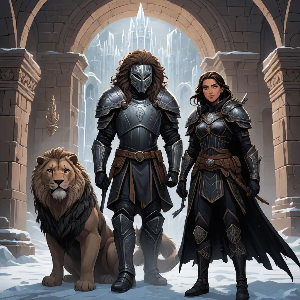 Adelaide and Dark Lion infiltrate the castle, but fail to rescue Elena. They escape, planning their next move.