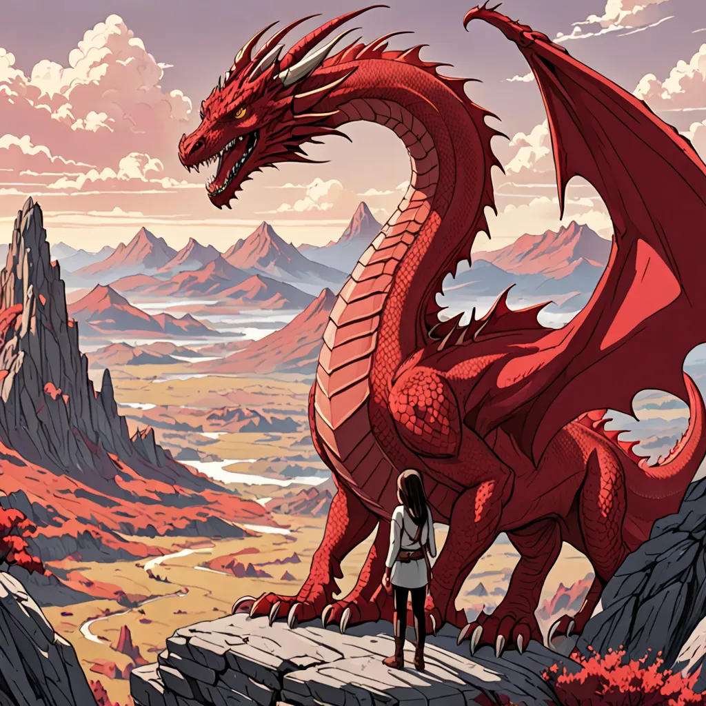 The Chronicles of Eldoria: Helena and the Crimson Dragon